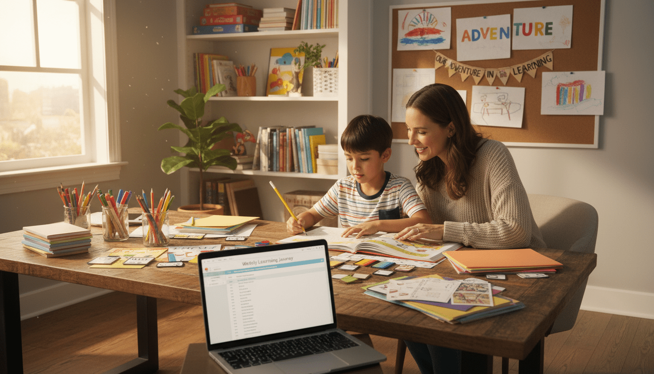 AI homeschool lesson plan prompts