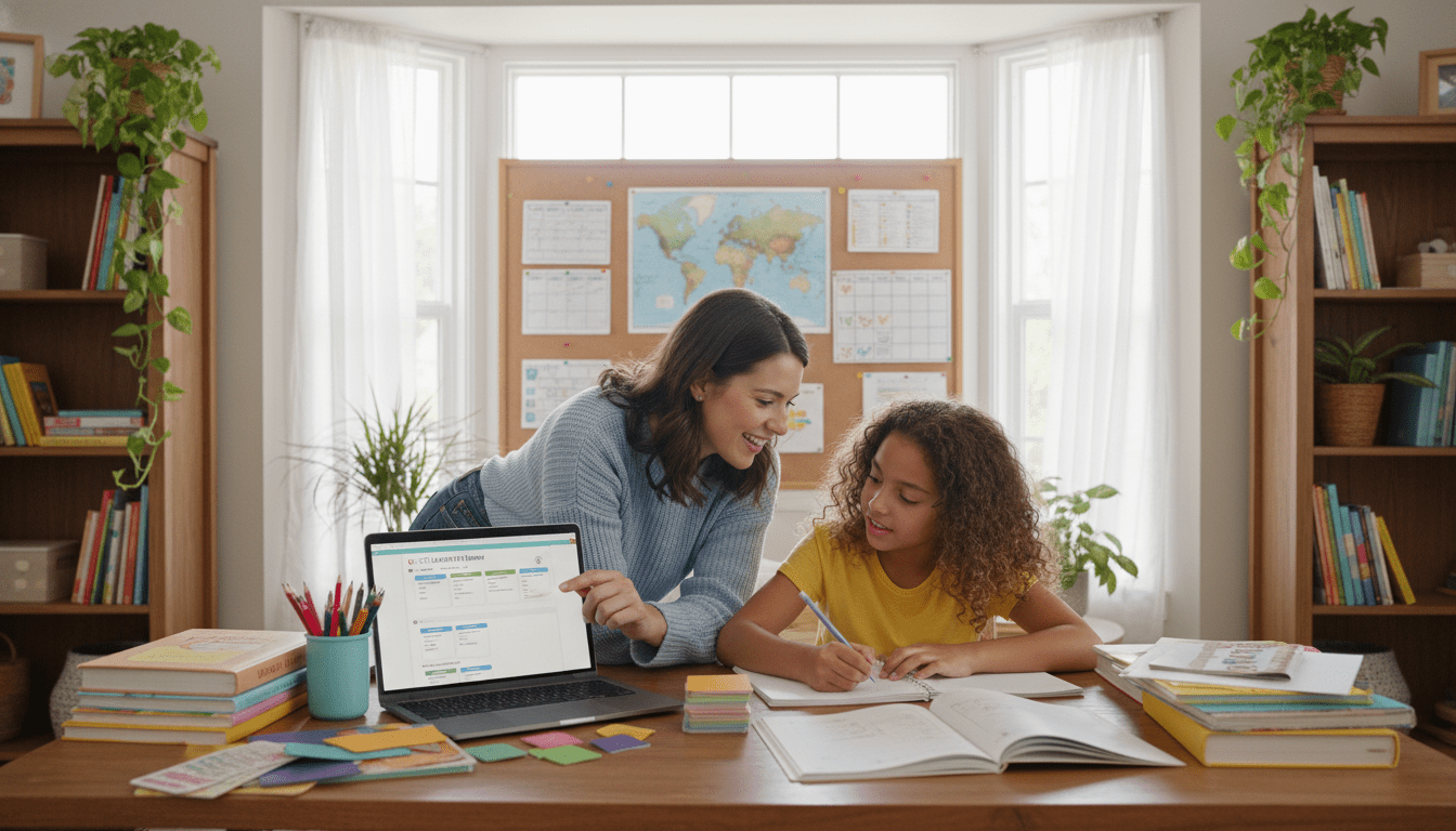 ChatGPT unit study planner homeschool