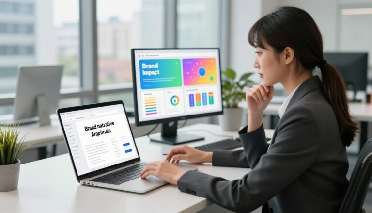 Example of how to use AI to write your brand story for a small business