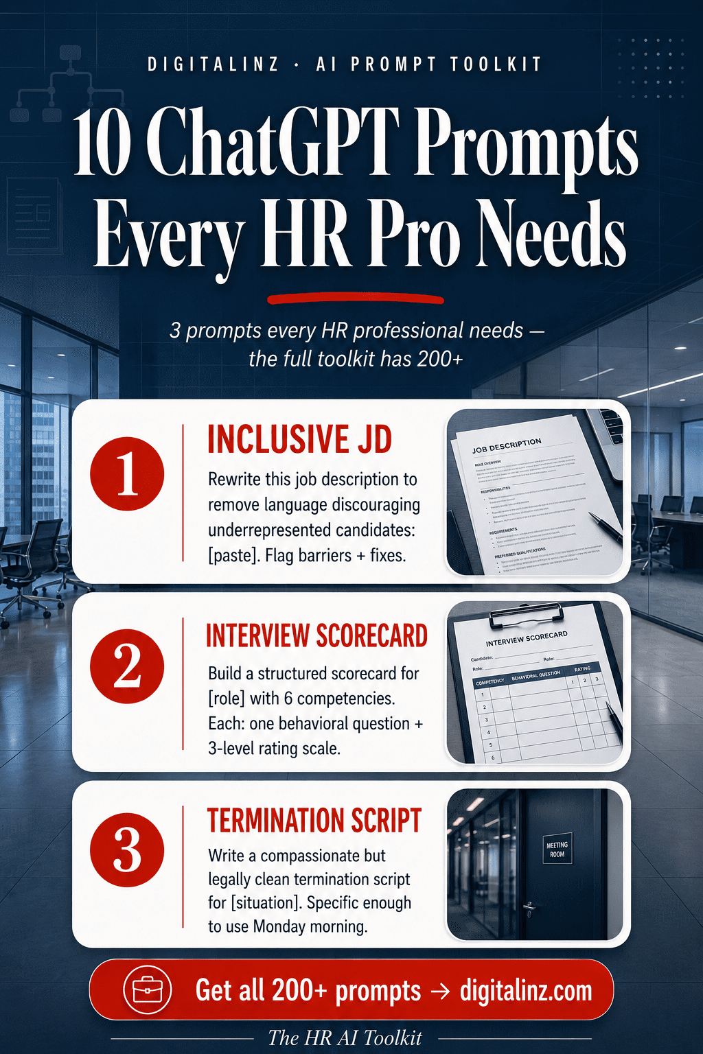 best ChatGPT prompt packs for HR — The HR AI Toolkit